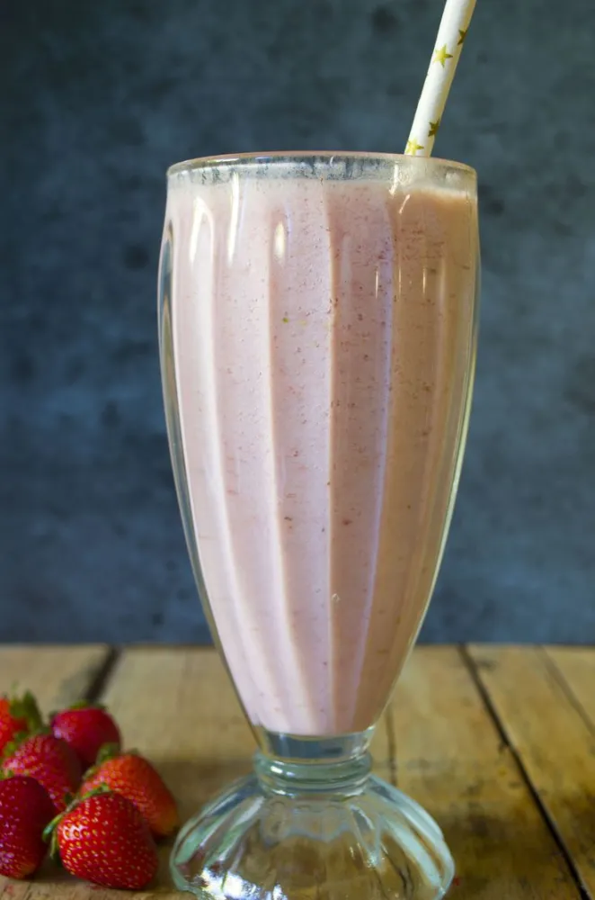 Licuado frutilla 